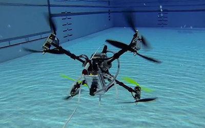 水空两栖无人机 飞翔与潜游的完美融合